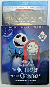 The Nightmare Before Christmas Sing-Along Edition Blu-Ray/DVD/Digital Brand New - Picture 1 of 3