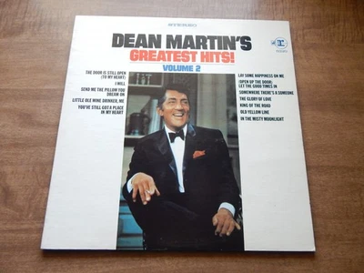 LP-DEAN MARTIN-Greatest Hits Vol 2-1968-Little Ole Wine Drinker Me, I Will — 第 1/4 张图片