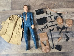 Vintage Mike Hazard Double Secret Agent Spy Action Figure w/ Accessories (Marx) - Picture 1 of 18