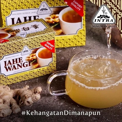 Ginger Powder Drink Jahe Wangi Less Sweet Indonesian US FREE DUTY TAX - Image 1 of 4