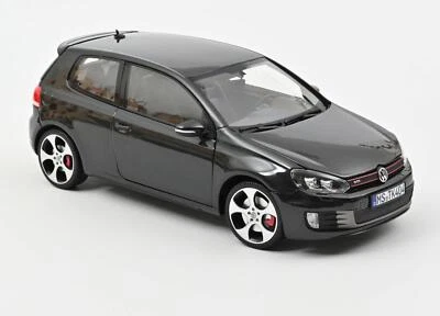 Volkswagen VW Golf 6 GTI Modellino Auto Norev 1:18 Grigio Scuro Metallico Nuovo - Immagine 1 di 2