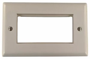 Placa de espectro G&H SFW164 blanco mate 2 velocidades 4 euro placa de módulo - Imagen 1 de 1