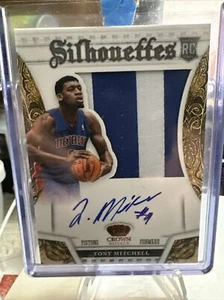 2013-14 Panini Preferred Silhouette Tony Mitchell RPA/25 Event Worn - Picture 1 of 4