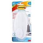 Command Bath Caddy Hanger Water Resistant Adhesive Holds 7.5 lbs Plastic Frosted