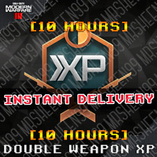 [10 HOURS] Call of Duty Modern Warfare 3 III Double Weapon XP Codes 2XP WXP MW3