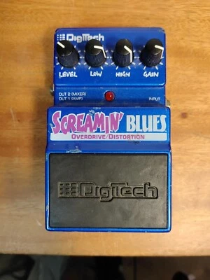 DigiTech Screamin’ Blues Overdrive Distortion Guitar Pedal - Image 1 of 4