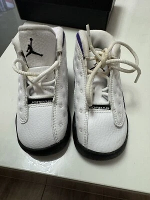 Jordan 13 TD Talla 6c Púrpura/Amarillo Lakers Foto 1 de 4