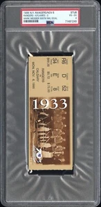 1995 Mark Messier 500 Goal Ticket PSA 4 Calgary Flames New York Rangers 11/6/95 - Picture 1 of 2