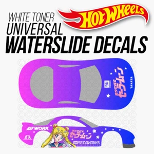 1/64 ANIME SAILOR MOON Itasha Custom Universal WaterSlide Decal for Hot - Picture 1 of 2