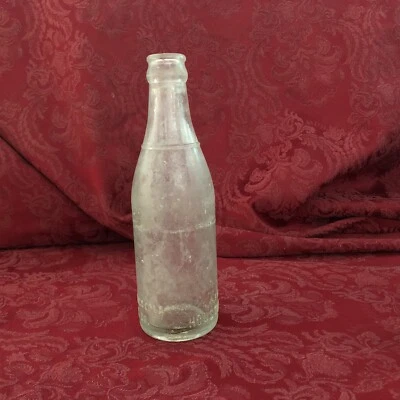 Botella de Coca Cola vintage de lados rectos utilería  Of Coca-Cola Bottling Houston Tx Foto 1 de 4