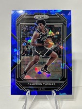 2022-23 Panini Prizm Hobby Cameron Thomas Blue Ice Prizm Parallel /125 Nets