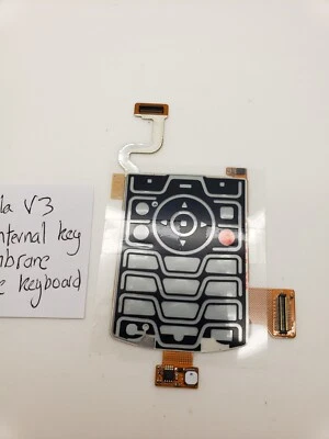 New Motorola V3 OEM Internal Keypad Membrane Flex Cable Keypad UK3POST  - Image 1 of 4