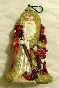 Weihnachten Nikolaus Ornament - Maße 7" x 4,25" x 3,5" - Bild 1 von 2