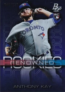 2020 Bowman Platinum Renowned Rookies Purple #RR-14 - Anthony Kay [/250] - Bild 1 von 2