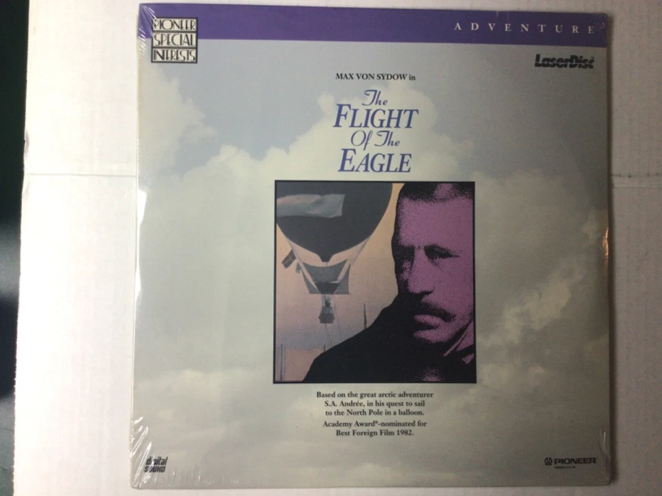 THE FLIGHT OF THE EAGLE - Max Von Sydow - LASERDISC - Brand New Sealed! Foto 1 de 1