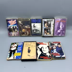 BUNDLE Lot 9 Vintage Cassette Tapes The Jets, Dream Theater, Cheap Trick, Jody - Picture 1 of 5