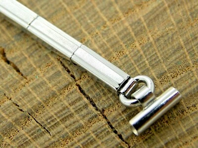 Vintage NOS Unused Blue Shield Expansion Stainless Steel 9mm Ladies Watch Band - Image 1 of 4