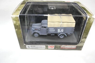 HOBBY MASTER 1:72 GERMAN OPEL CARGO TRUCK 1ST PANZER DIV 1940 FUEL TRANSPORTER - Image 1 of 3