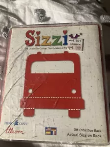 Sizzix Die - Bus / Back scrapbooking 38-0132 - Picture 1 of 3