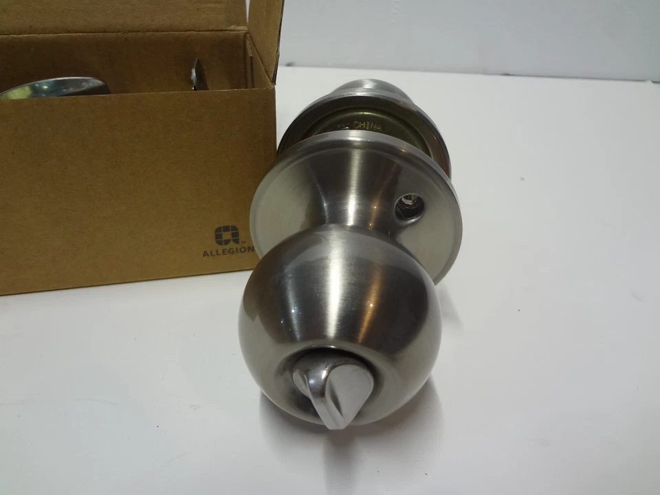 Schlage Dexter Containe Knob Door Entry Satnic CORONA J54CNA619