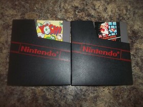 Mario Bros / Duck Hunt & Yoshi -- NES Nintendo Original Authentic Games 1985