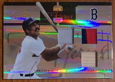 Jim RICE 2005 Playoff Absolute Memorabilia Heroes Triple PATCH Relic #AH-14 8/15