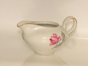 Vintage KPM Krister Germany Pink Rose Milk Jug - Picture 1 of 3
