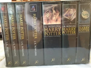 Harry Potter NEW SEALED Adult Cover Hardcover Books 1-7 Box Set NARRE WARREN - Picture 1 of 5
