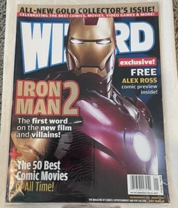 Revista Wizard 207 casi nueva sellada de fábrica Iron Man 2 - Imagen 1 de 1