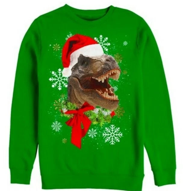 Sudadera Lost Gods Ugly Christmas T Rex Santa, Talla Grande, Nueva con Etiquetas, Envío Gratis  Foto 1 de 2