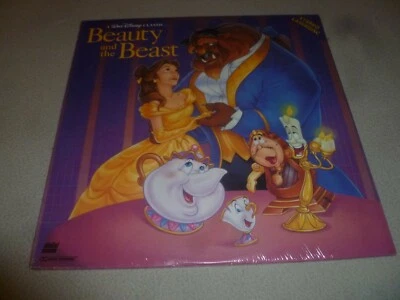 BRAND NEW SEALED LASERDISC A WALT DISNEY CLASSIC BEAUTY & THE BEAST LASER DISC  - Image 1 of 2