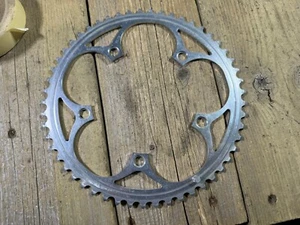 Plato Shimano 53T 5 Brazos 130 BCD Vintage Bicicleta Aleación Japón - Imagen 1 de 12