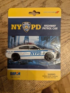DODGE NYPD HIGHWAY PATROL CAR w DECAL DIECAST. *FREE SHIPPING* - Picture 1 of 2