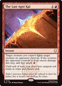 THE LAST AGNI KAI x1 mtg NM-M The Last Airbender 1 Rare - Bild 1 von 1