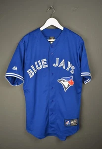 Toronto Blue Jays Majestic Vintage Reyes 7 Jersey M - Picture 1 of 9