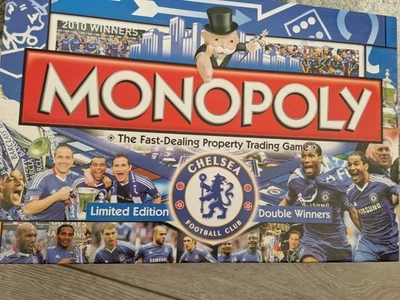 Monopoly Chelsea FC Football Club 2009/10 Double Winners Limited Edition Used  - Image 1 of 4