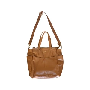 Freshly Picked Classic Carryall Tote Diaper Bag Purse Insulated Butterscotch Tan - Picture 1 of 8