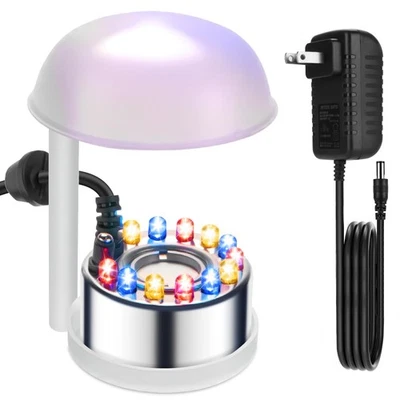 Halloween Mist Maker, Water Fountain Pond Mini Fog Machine Atomizer Air Humid... - Image 1 of 4