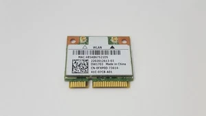 Dell Half Mini PCI-E 802.11 b/g/n WiFi + Bluetooth 4.0 Card FXP0D - Afbeelding 1 van 3