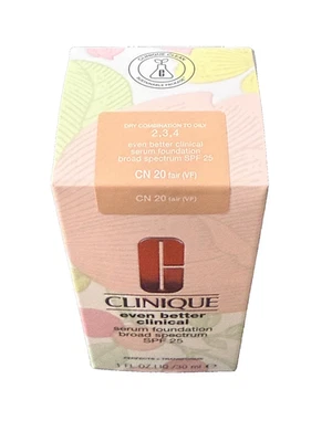 Clinique Even Better Clinical Serum Foundation SPF 25 - CN 20 Fair (VF) 30ml/1oz - Image 1 of 2