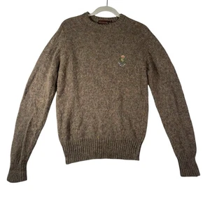Vintage Chaps Ralph Lauren Shetland Wool Sweater M Preppy Ivy - Picture 1 of 5