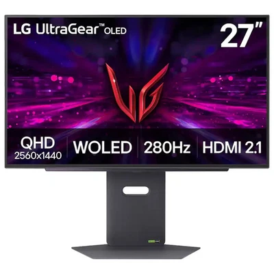 ✅New Sealed✅ LG 27" UltraGear WOLED QHD 280Hz 0.03ms 500R G-Sync Gaming Monitor - Image 1 of 4