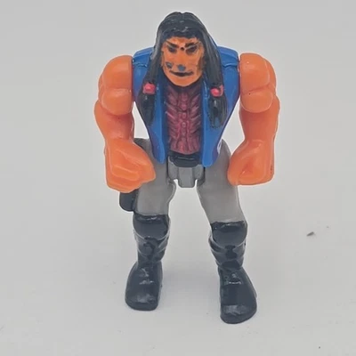 Vintage Rare Micro Machines Native American With Union Shield Figure Galoob - Image 1 of 4