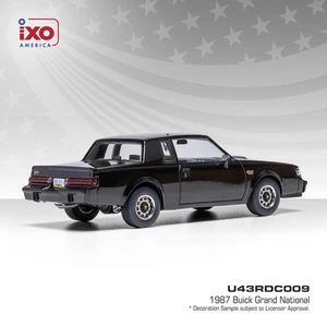 Buick Grand National 1987 negro escala 1:43 de Ixo America U43RDC009 - Imagen 1 de 2