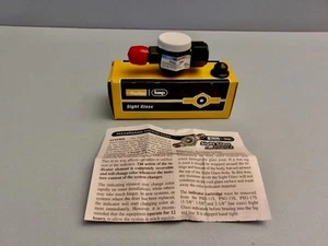 PARKER PSG-3MF LIQUID EYE SIGHT GLASS 3/8" SAE FLARE NIB - Picture 1 of 5