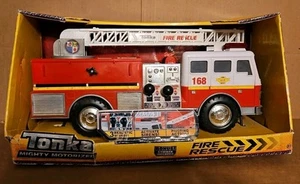 Tonka 17" 2014 Fire Rescue Truck #168 Toy by Hasbro Light/Sounds/Action READ - Picture 1 of 11