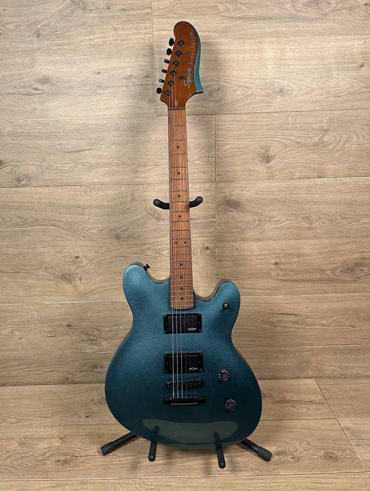Squier Contemporary Active Starcaster - Gunmetal Metallic Foto 1 de 4