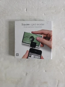 NIB! Square card reader in black. - Picture 1 of 4