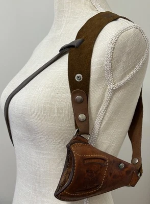 Винтажная плечевая кобура Bianchi #9R1 Small Rev 1970-е - Изображение 1 из 4