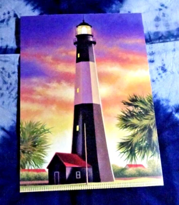 US 3790 SOUTHEASTERN LIGHTHOUSES STAMPED POSTAL CARD "TYBEE ISLAND LIGHT," GA. - Image 1 of 4